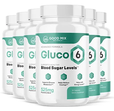 Gluco6 6 bottles best value